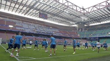 Champions League, lite Real-Atletico sul prato. Sarà bagnato due volte