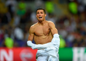 Ronaldo conquista un'altra Champions: ecco come esulta...
