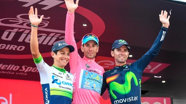 Giro d'Italia, Nibali campione: parte la festa
