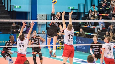 Il centrale Candellaro nuovo acquisto della Lube Civitanova