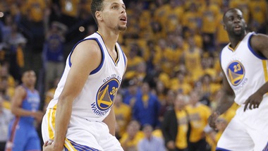Curry spegne i Thunder, la Finale è Warriors-Cavaliers