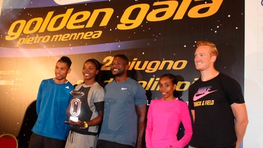 Atletica: passerella di star al Golden Gala di Roma