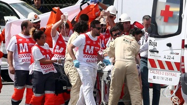 Moto 2: tragedia a Barcellona, morto Salom