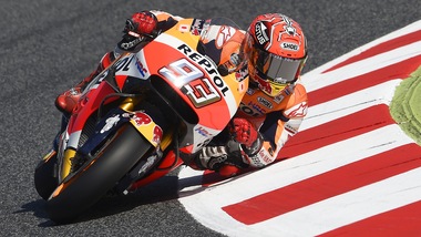 MotoGp Catalogna: Marquez conquista la pole, seconda fila per Rossi