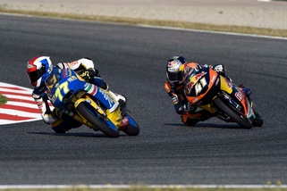 Moto3 Catalogna, festeggia Navarro