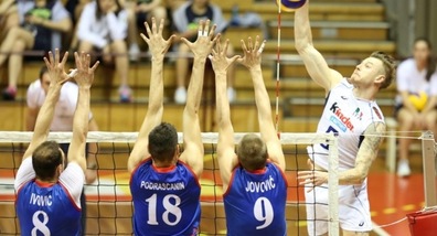 Italia sconfitta nella prima uscita stagionale. 0-3 con la Serbia