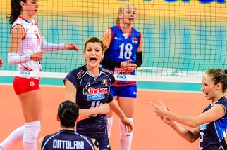 L'Italia si fa bella e supera la Serbia 3-1. Ortolani in posto 4