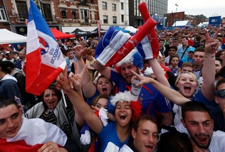 Euro 2016: tifosi Italia e Belgio a Lione, nessuna tensione