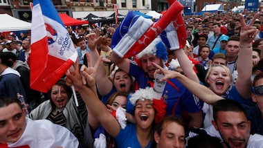 Euro 2016: tifosi Italia e Belgio a Lione, nessuna tensione