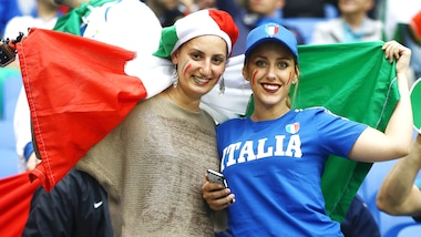 Euro 2016, Belgio-Italia: i tifosi azzurri scatenati a Lione