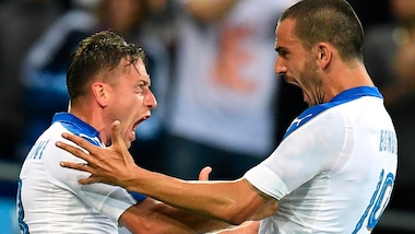 Euro 2016, le pagelle dell'Italia: Bonucci dall'assist al muro