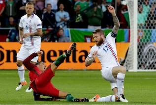 Euro 2016, Portogallo-Islanda 1-1: Ronaldo delude