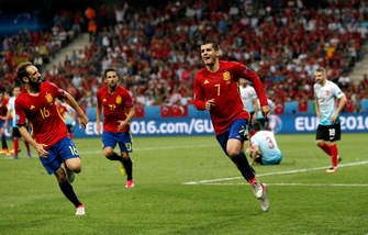 Euro 2016, Spagna-Turchia 3-0: show di Morata