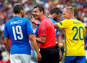 Euro 2016 Italia: la Svezia chiede un rigore al 94'