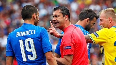 Euro 2016 Italia: la Svezia chiede un rigore al 94'