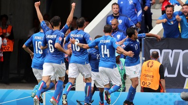 Euro 2016: 11,2 mln e 57% su Rai1 per Italia-Svezia