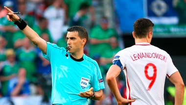 Euro 2016: Italia-Irlanda, arbitra il romeno Hategan