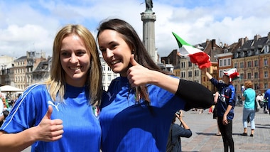 Euro 2016, Italia-Irlanda: la festa è già iniziata