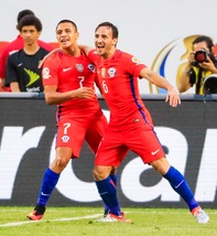 Coppa America: il Cile è la seconda finalista, stesa la Colombia 2-0