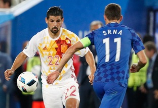 Euro 2016 Spagna, Nolito: «Sfida con l'Italia? Dipende da noi»