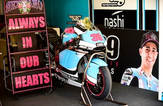 Moto2, il team SAG: «Finiremo il Mondiale per onorare Salom»