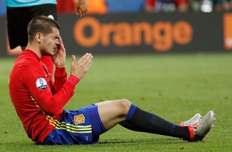 Morata: La BBC dell'Italia? Mi ha detto di mettermi il casco...