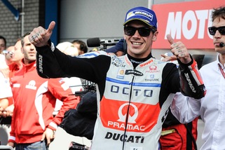 MotoGp Assen, Redding: «Gara pazzesca, bello il podio»