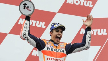 MotoGp Assen, Marquez: «Podio ok, punti importanti»