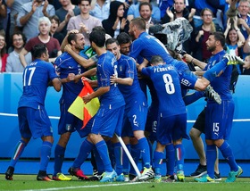 Euro 2016, Italia-Spagna 2-0: Chiellini-Pellè, gli azzurri ai quarti!