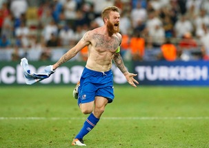 Euro 2016: Islanda-Inghilterra 2-1, le immagini dell'impresa
