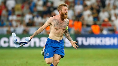 Euro 2016: Islanda-Inghilterra 2-1, le immagini dell'impresa