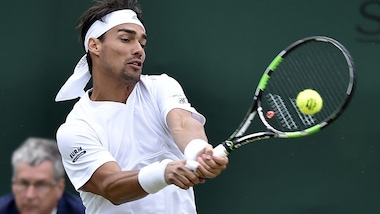 Wimbledon: esordio ok per Fognini dopo le nozze