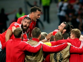 Euro 2016: Galles-Belgio 3-1, le immagini della clamorosa vittoria