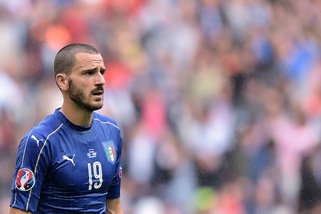 Italia, torna Bonucci: sabato si allenerà con il gruppo