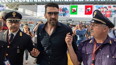 L'Italia sbarca a Roma: c'è anche Buffon