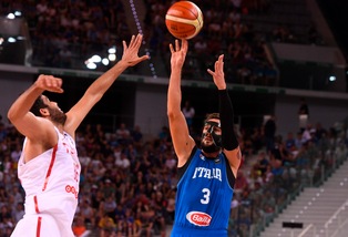 Italbasket, Belinelli stende la Tunisia