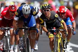 Ciclismo, Tour de France: Kittel trionfa al fotofinish
