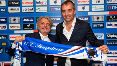 Sampdoria, Giampaolo si presenta a Bogliasco: felicità Ferrero
