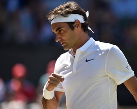 Tennis Wimbledon, Federer da sogno: rimonta Cilic e va in semifinale
