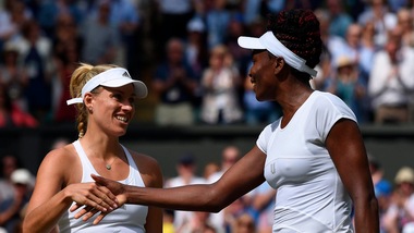 Wimbledon, niente finale tra le sorelle Williams: vince Kerber