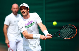Tennis, Wimbledon: Murray vuole il titolo, si gioca a 1,26