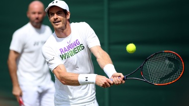 Tennis, Wimbledon: Murray vuole il titolo, si gioca a 1,26