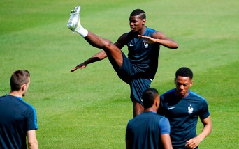 Euro 2016, Pogba si prepara per sfidare Ronaldo