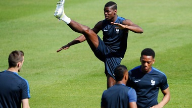 Euro 2016, Pogba si prepara per sfidare Ronaldo