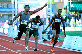 Olimpiadi, Gatlin super. Vince i 200 ai Trials Usa in 19''75