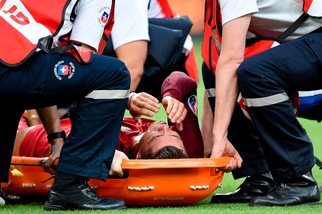 Euro 2016, Portogallo-Francia: Cristiano Ronaldo lascia il campo in lacrime