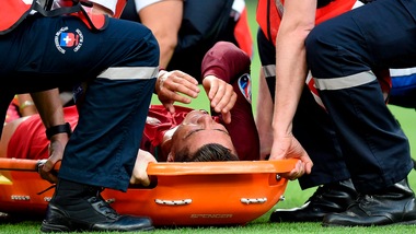 Euro 2016, Portogallo-Francia: Cristiano Ronaldo lascia il campo in lacrime