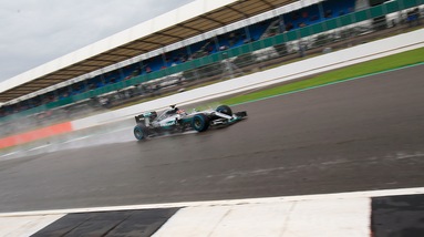 F1 Silverstone, Ocon il più veloce nei test