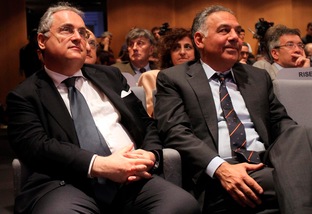 Lotito: «La Roma non ha i soldi». Pallotta: «Lui è una barzelletta»