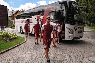 Serie A Torino, Benassi in stampelle in ritiro